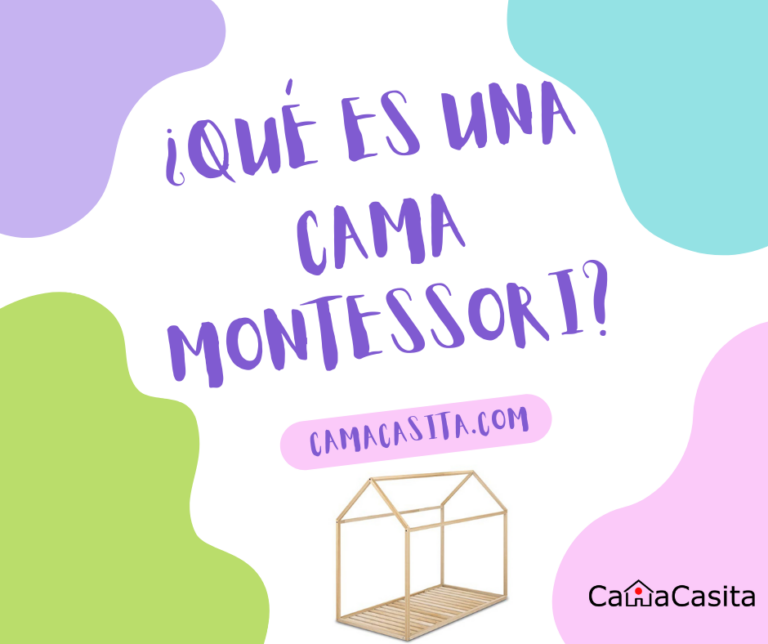 ¿Qué es una cama Montessori