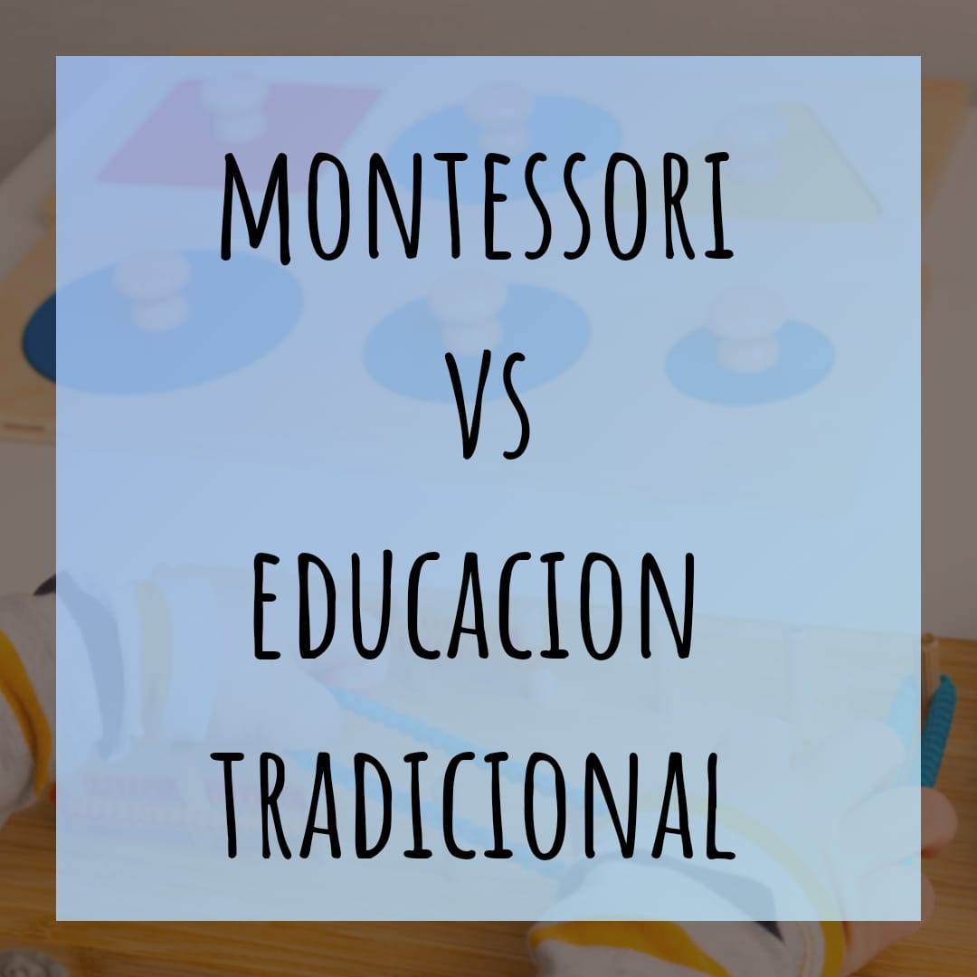 Educación Montessori vs. educación tradicional