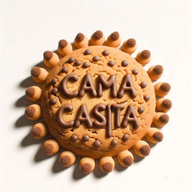 galletas cama casita