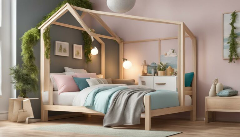 cama casita para niños