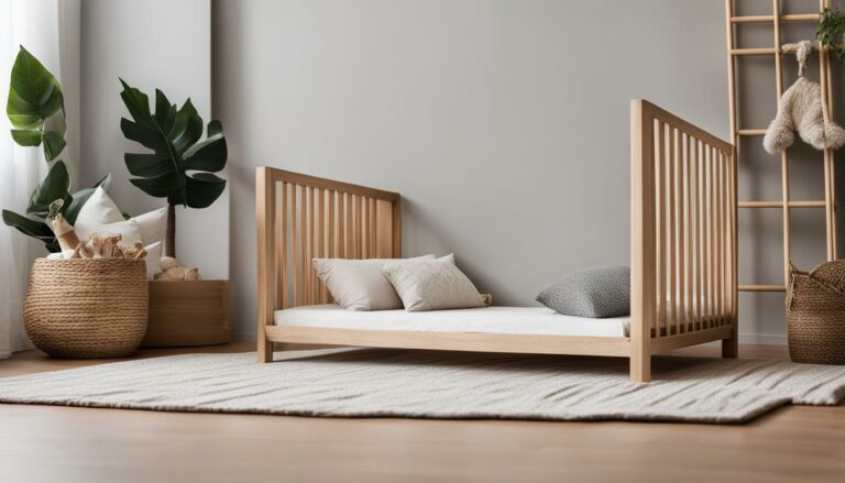 cama montessori para bebés