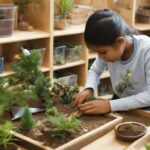 Jardinería en Familia: Cómo aplicar los principios Montessori para fomentar la conexión con la naturaleza y la sostenibilidad en el hogar